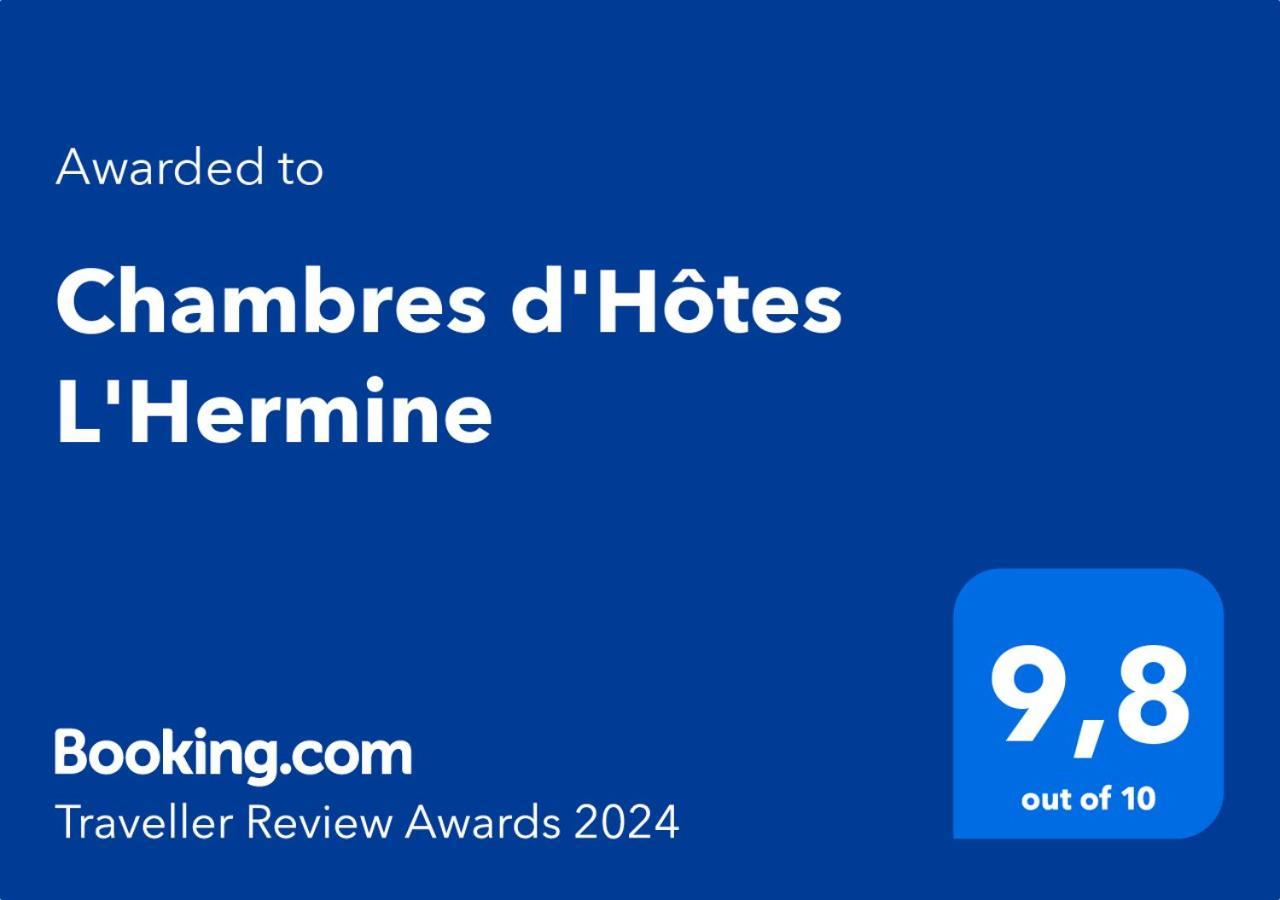 Chambres D'Hotes L'Hermine Vineuil Vineuil  Bagian luar foto